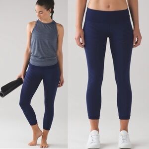 Lululemon • hot like agni cropped legging pants